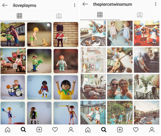 instagram feed layout