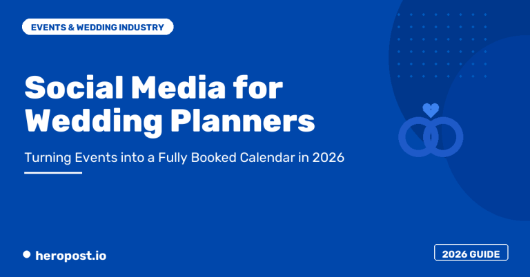 Social Media for Wedding Planners: Turning Beautiful Events into a Fully Booked Calendar in 2026