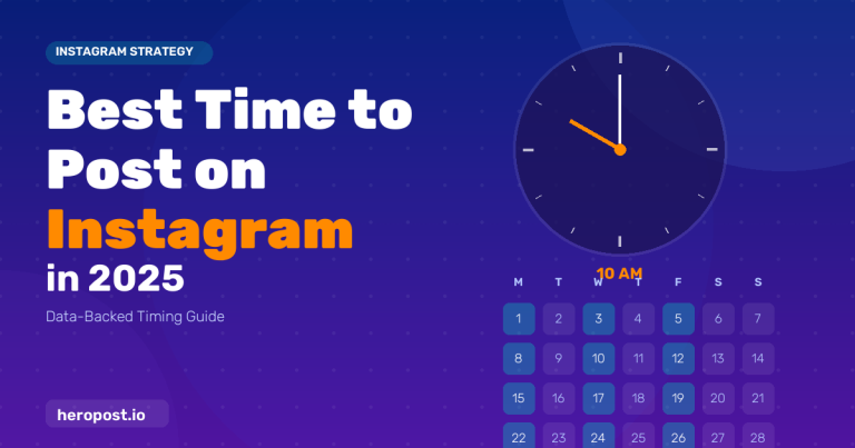 Best Time to Post on Instagram in 2026 (Data-Backed Guide)