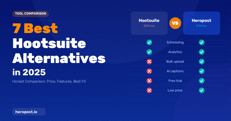 Hootsuite Alternatives: 7 Better Social Media Management Tools in 2026