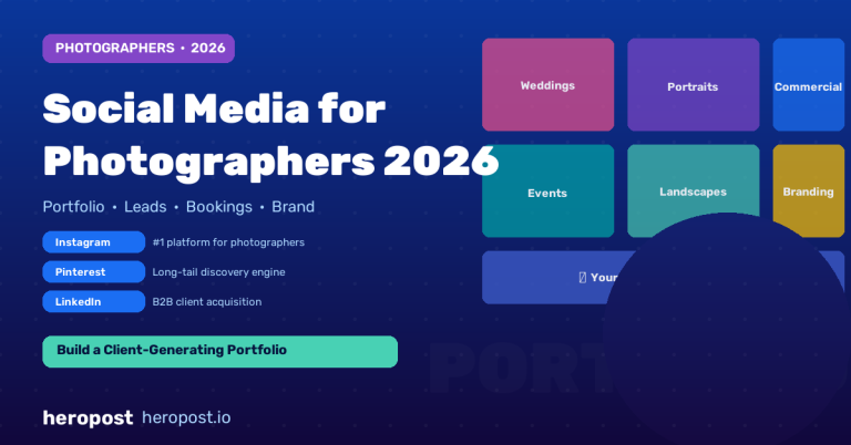Social Media for Photographers: How to Build a Client-Generating Portfolio Online