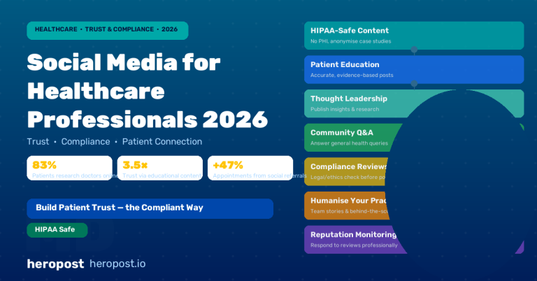 Social Media for Healthcare Professionals: Building Trust While Staying Compliant in 2026
