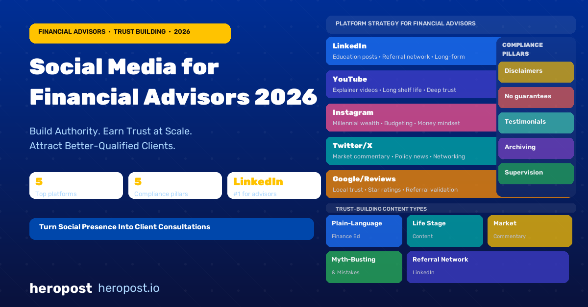 Social Media for Financial Advisors: Building Trust and Attracting Clients in 2026